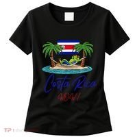 Costa Rica Wow Costa Rican Flag Women's T-Shirt thumb 0