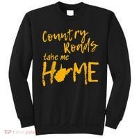 Country Roads West Virginia Map Take Me Home WV 304 Sweatshirt thumb 0
