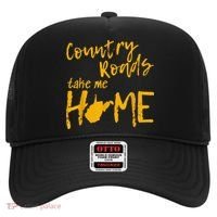 Country Roads West Virginia Map Take Me Home WV 304 Hat thumb 0