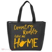 Country Roads West Virginia Map Take Me Home WV 304 Tote Bag thumb 0