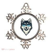 Cool Retro Wolf In Sunglasses 70s 80s 90s Novelty Funny Wolf Ornament thumb 0