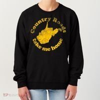 Country Roads West Virginia Take Me Home Women's Sweatshirt thumb 0