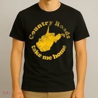Country Roads West Virginia Take Me Home T-Shirt thumb 3
