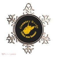 Country Roads West Virginia Take Me Home Ornament thumb 0