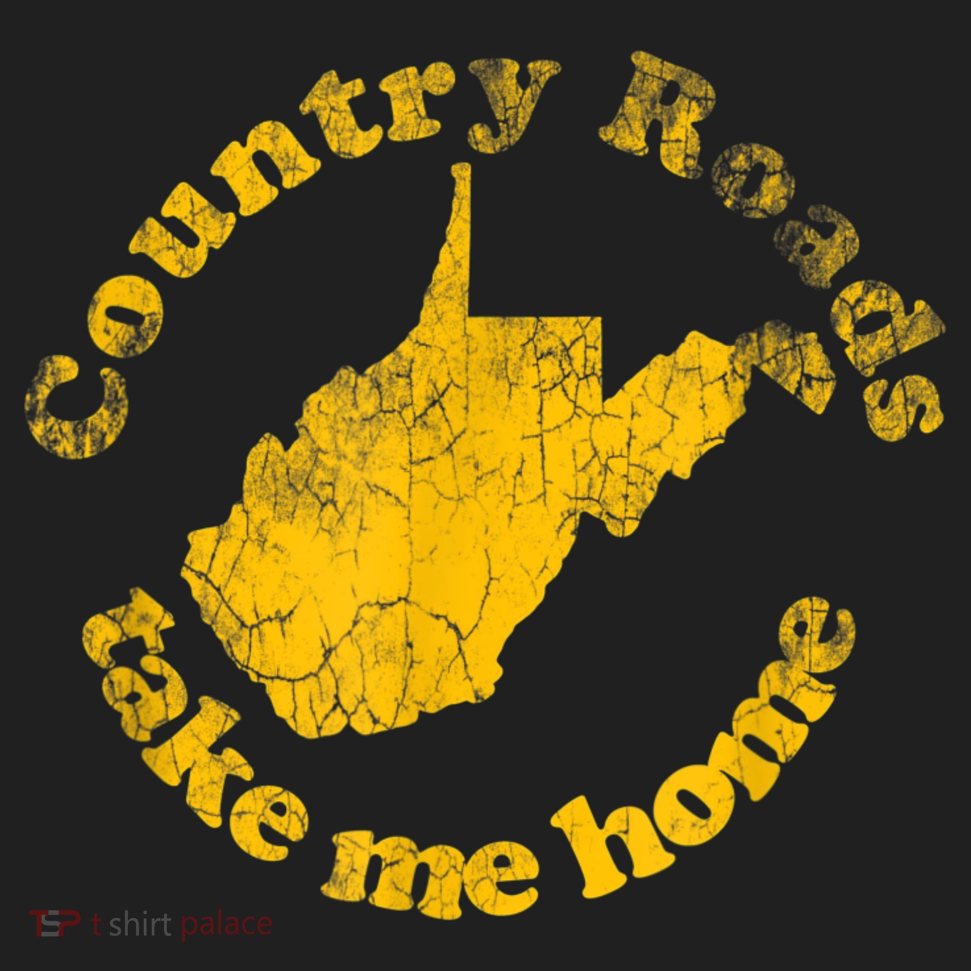 Country Roads West Virginia Take Me Home Hat
