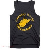 Country Roads West Virginia Take Me Home Tank Top thumb 0