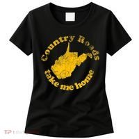 Country Roads West Virginia Take Me Home Women's T-Shirt thumb 0