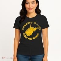 Country Roads West Virginia Take Me Home Women's T-Shirt thumb 4