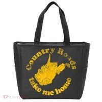 Country Roads West Virginia Take Me Home Tote Bag thumb 0