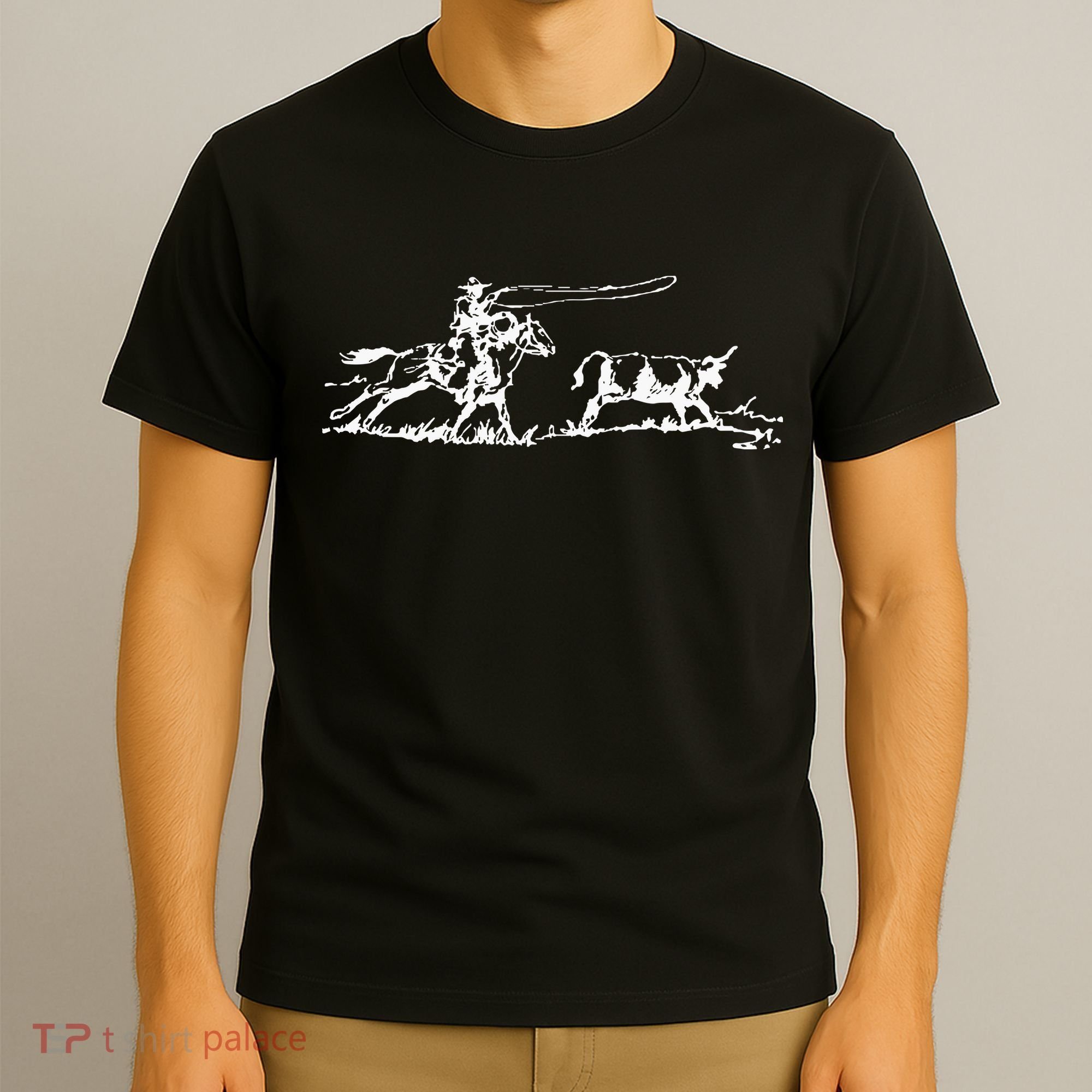 Cowboy Roping Western Cowboy Roping T-Shirt