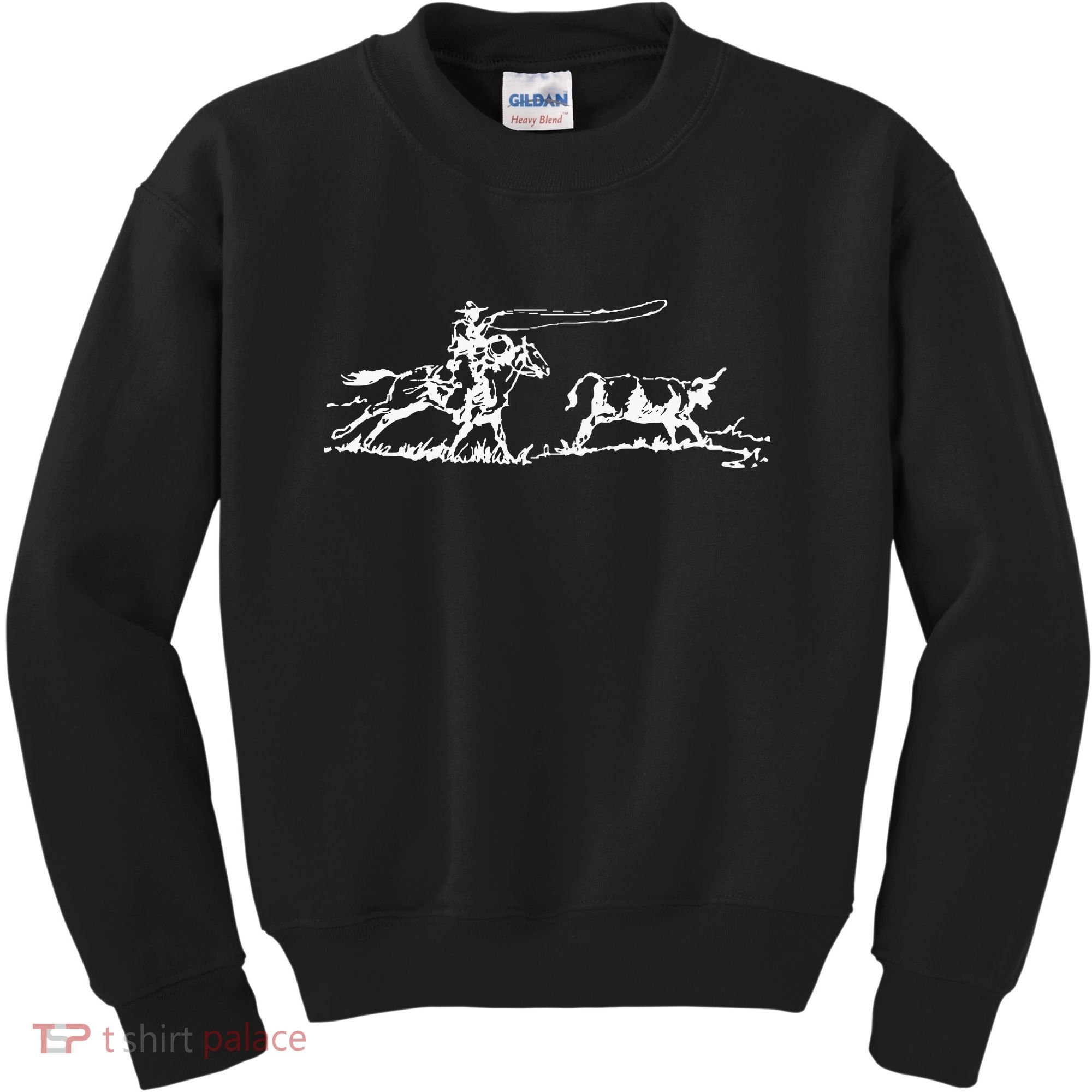 Cowboy Roping Western Cowboy Roping Kids Sweatshirt