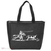 Cowboy Roping Western Cowboy Roping Tote Bag thumb 0