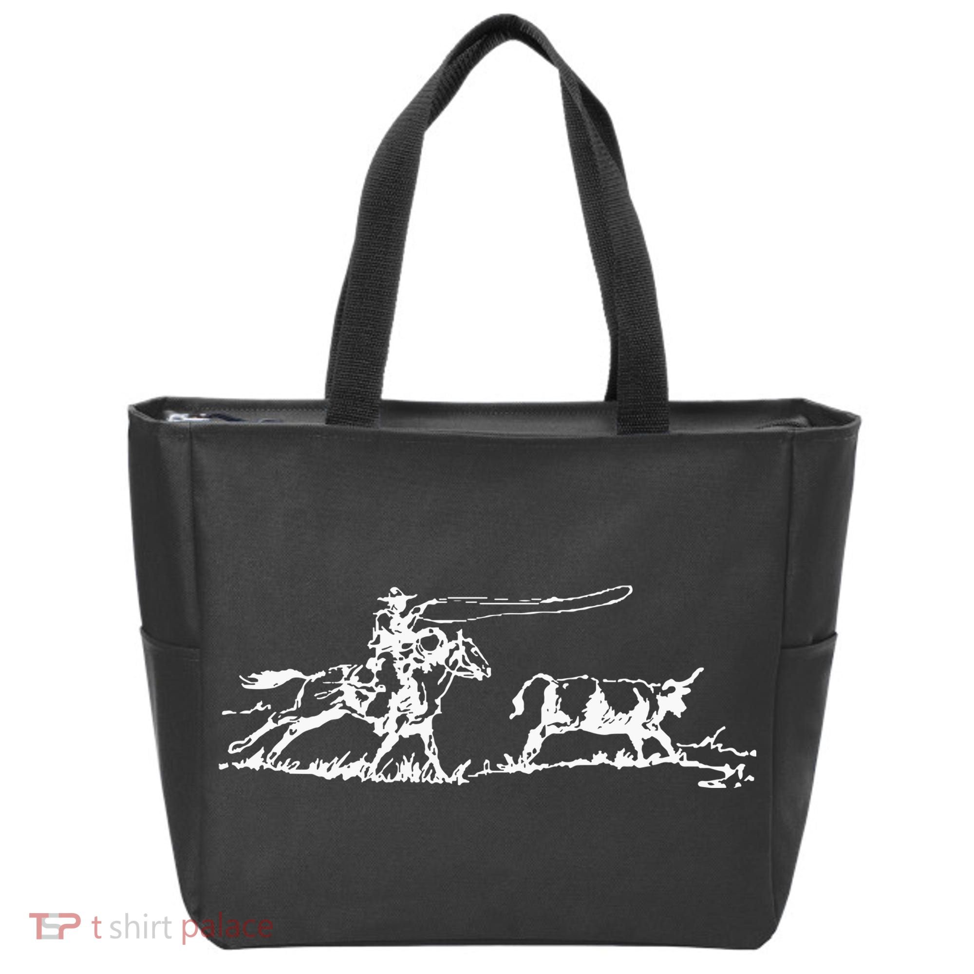 Cowboy Roping Western Cowboy Roping Tote Bag