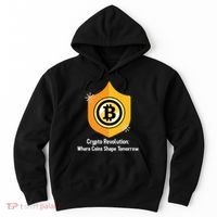 Crypto Revolution: Where Coins Shape Tomorrow Bitcoin Investing Hoodie thumb 0