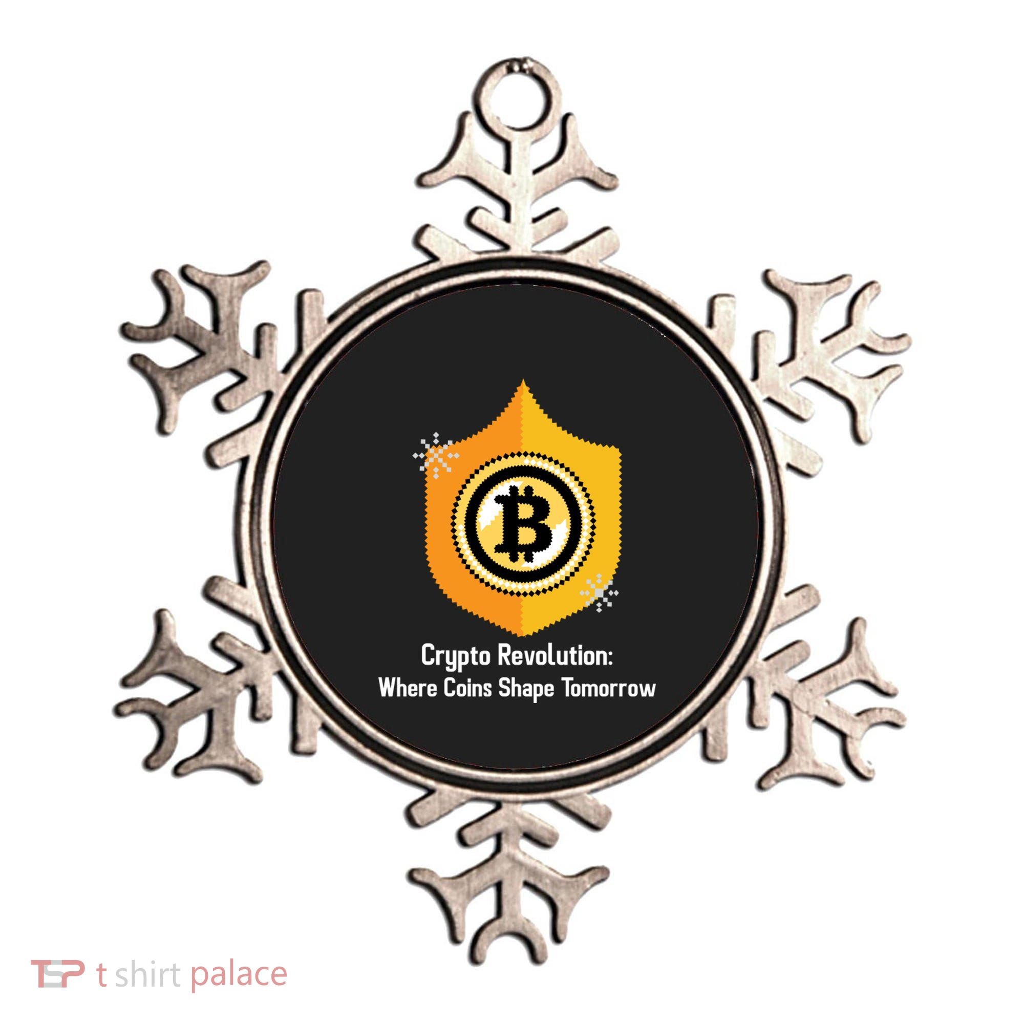 Crypto Revolution: Where Coins Shape Tomorrow Bitcoin Investing Ornament