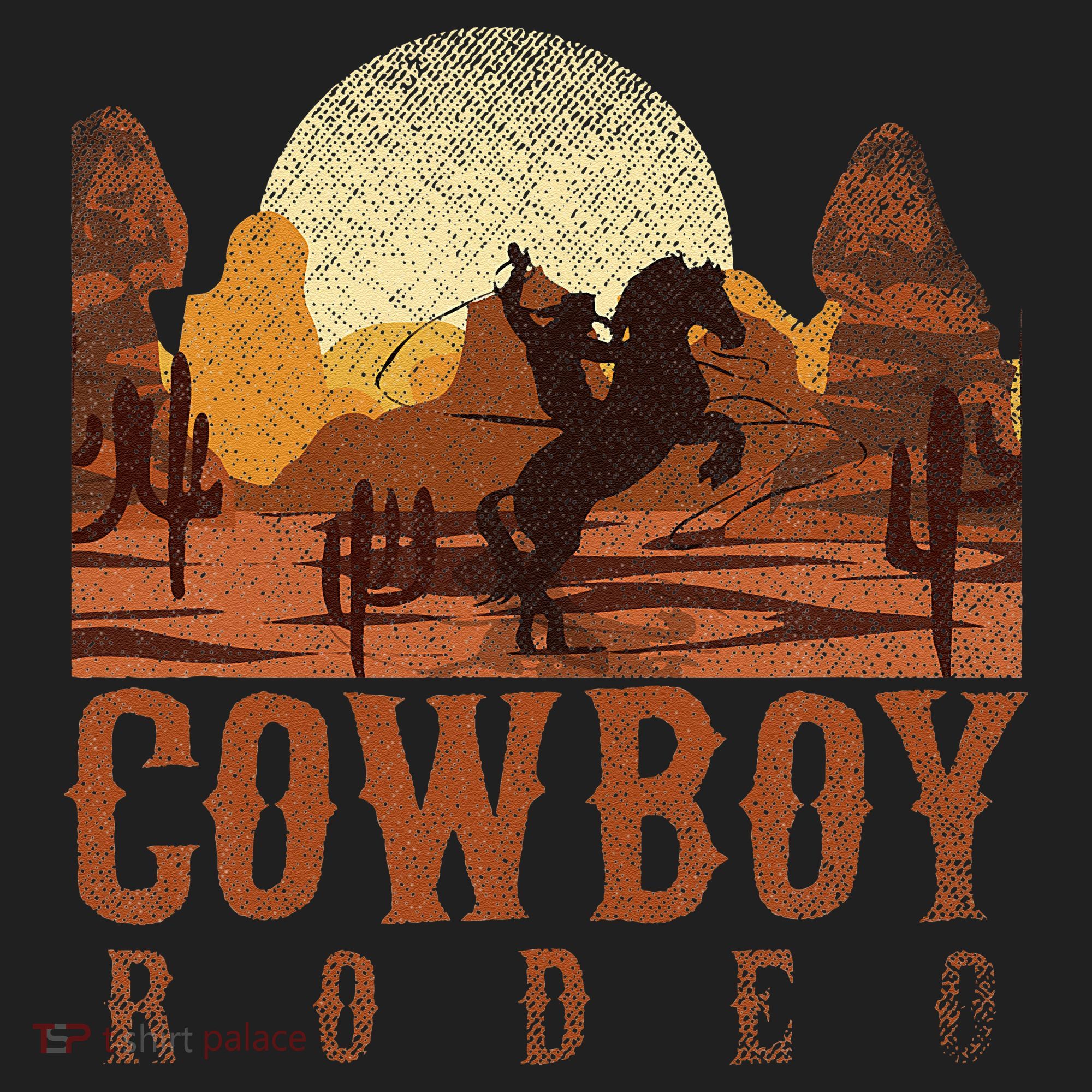 Cowboy Rodeo Western Texan Gift Horseback Riding Cowboy Women's Sweatshirt