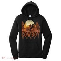 Cowboy Rodeo Western Texan Gift Horseback Riding Cowboy Women's Hoodie thumb 0