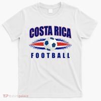 Costa Rica World Football Fan Flag Pride Soccer T-Shirt thumb 0