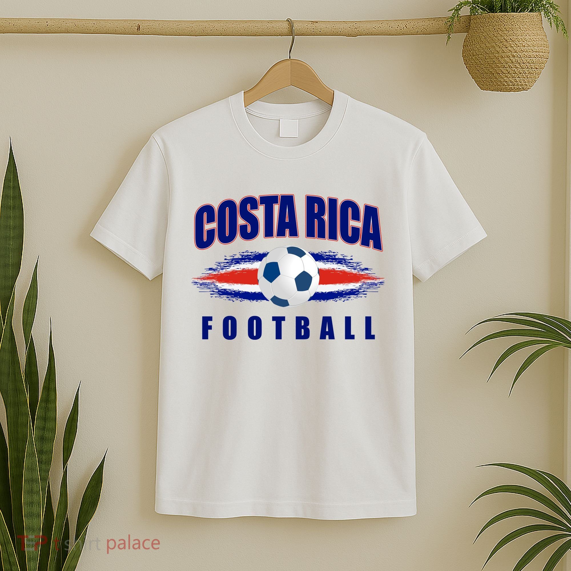 Costa Rica World Football Fan Flag Pride Soccer T-Shirt