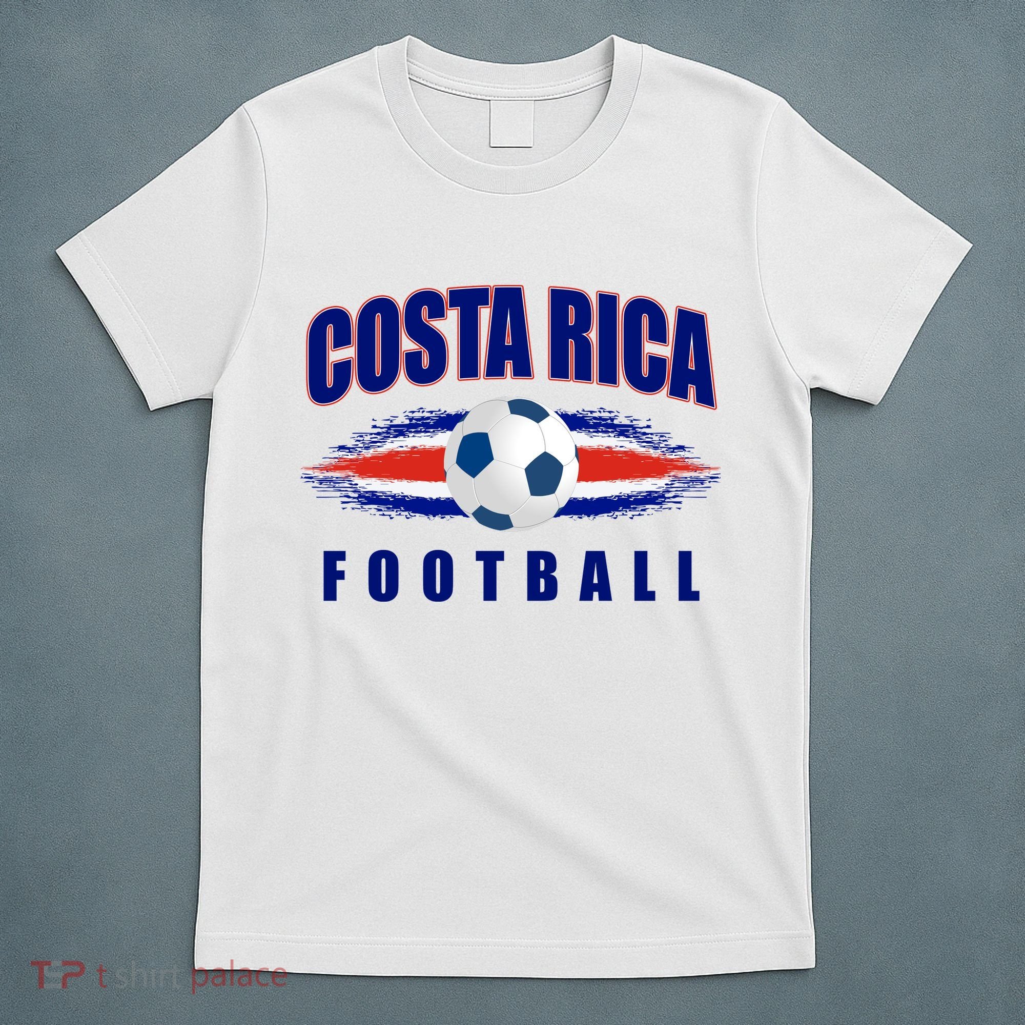 Costa Rica World Football Fan Flag Pride Soccer T-Shirt