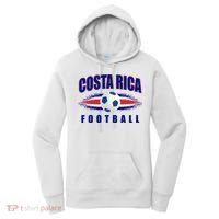 Costa Rica World Football Fan Flag Pride Soccer Women's Hoodie thumb 0