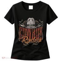 Cowboy Rodeo Western Texan Gift Country Bull Riding Cowboy Women's T-Shirt thumb 0