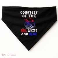 Courtesy Red White And Blue USA-Made Doggie Bandana thumb 0