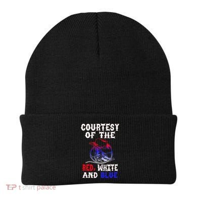 Courtesy Red White And Blue Beanie