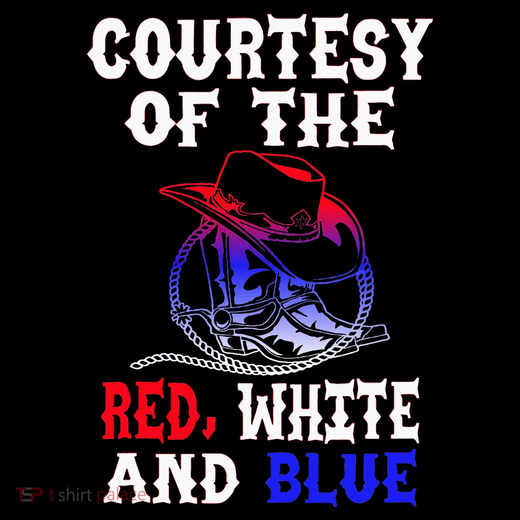 Courtesy Red White And Blue Pajama Set