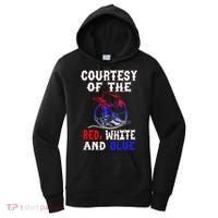 Courtesy Red White And Blue Women's Hoodie thumb 0