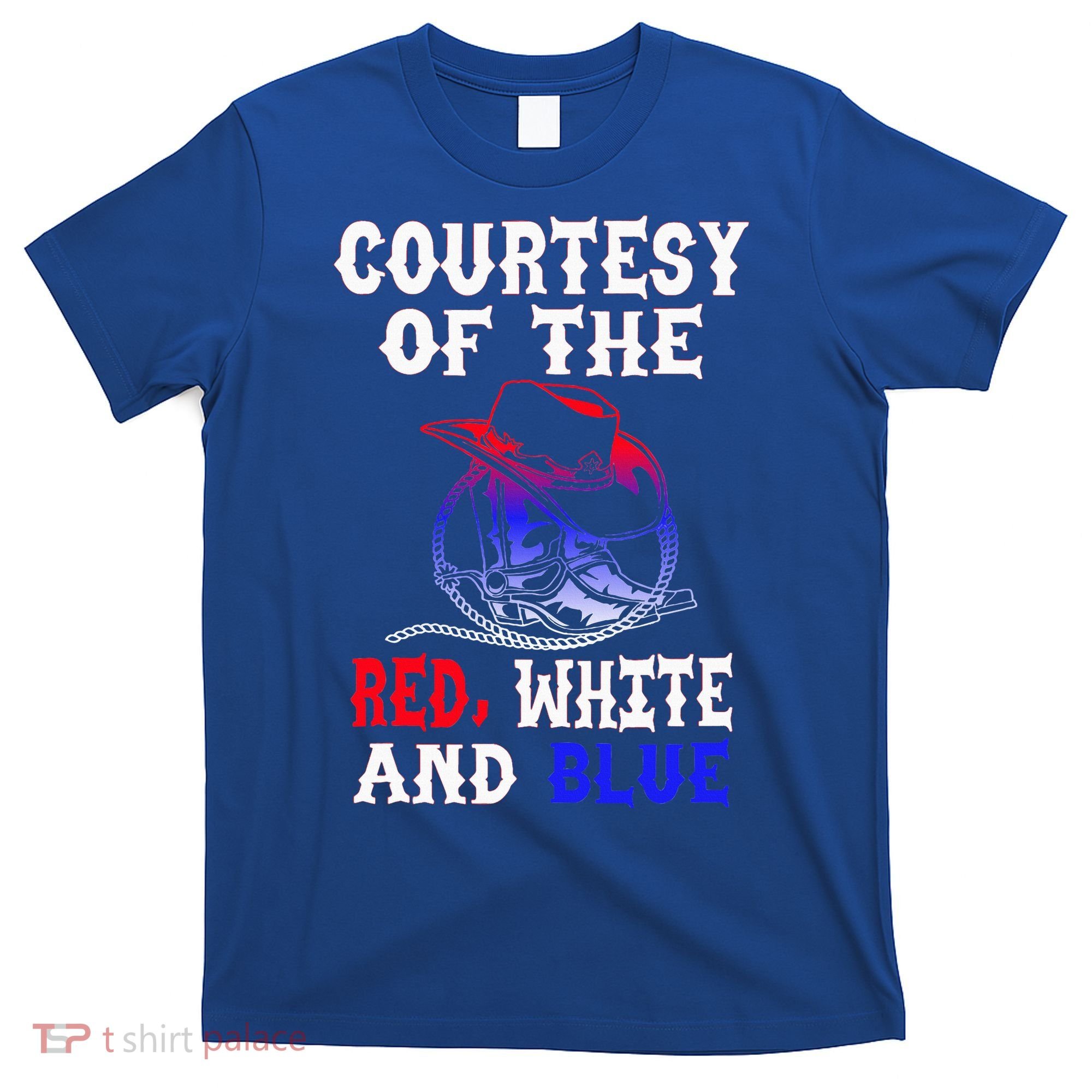 Courtesy Red White And Blue T-Shirt