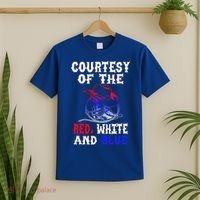 Courtesy Red White And Blue T-Shirt thumb 2