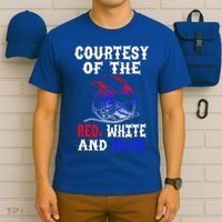 Courtesy Red White And Blue T-Shirt thumb 6