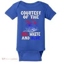 Courtesy Red White And Blue Baby Bodysuit thumb 0