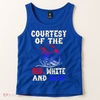 Courtesy Red White And Blue Tank Top thumb 2