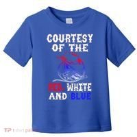 Courtesy Red White And Blue Toddler T-Shirt thumb 0