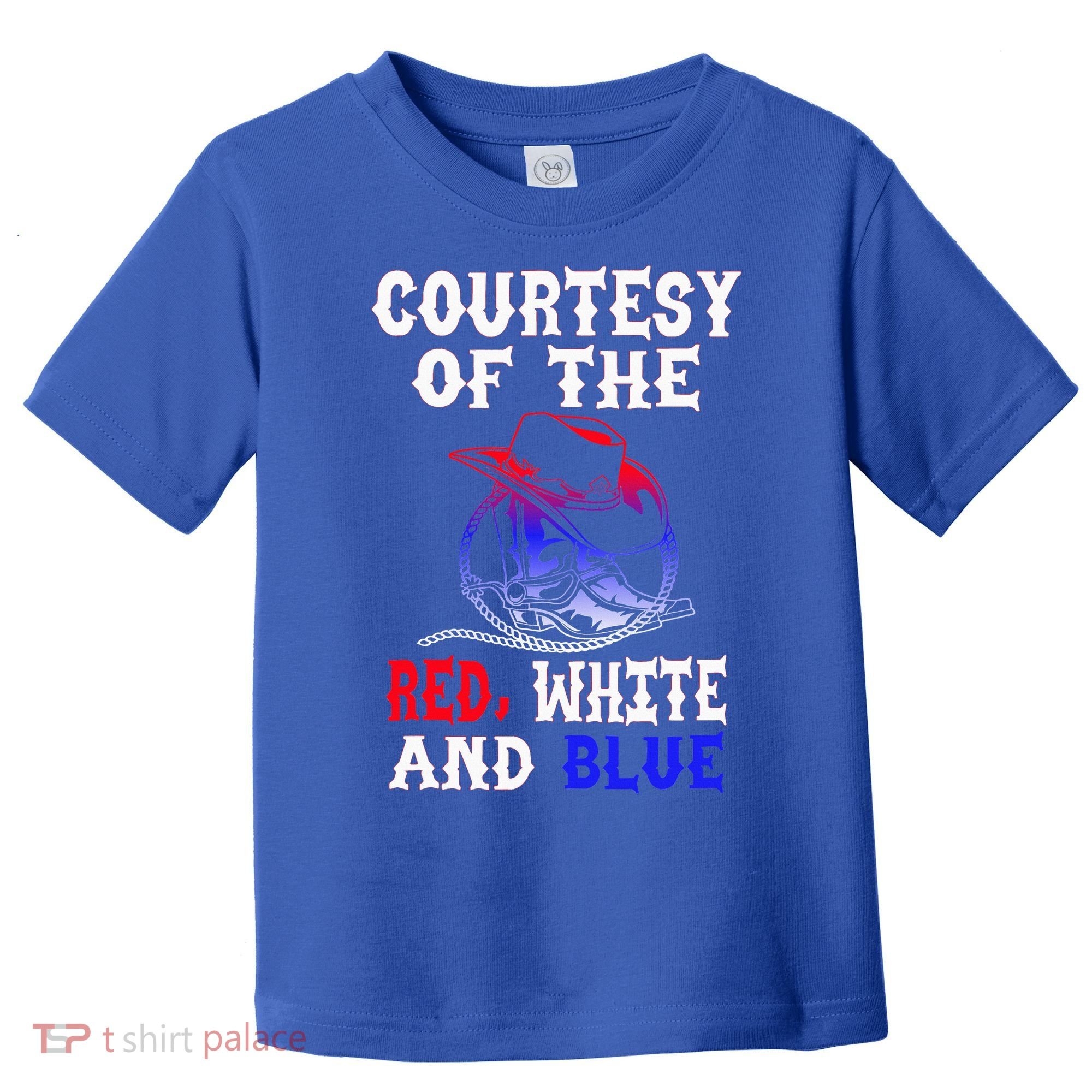 Courtesy Red White And Blue Toddler T-Shirt