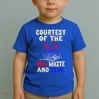 Courtesy Red White And Blue Toddler T-Shirt thumb 2