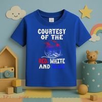 Courtesy Red White And Blue Toddler T-Shirt thumb 3