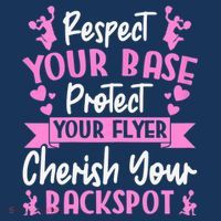Cheerleading Respect Your Base Protect Your Flyer Cheer Girl Women's Tank Top thumb 5