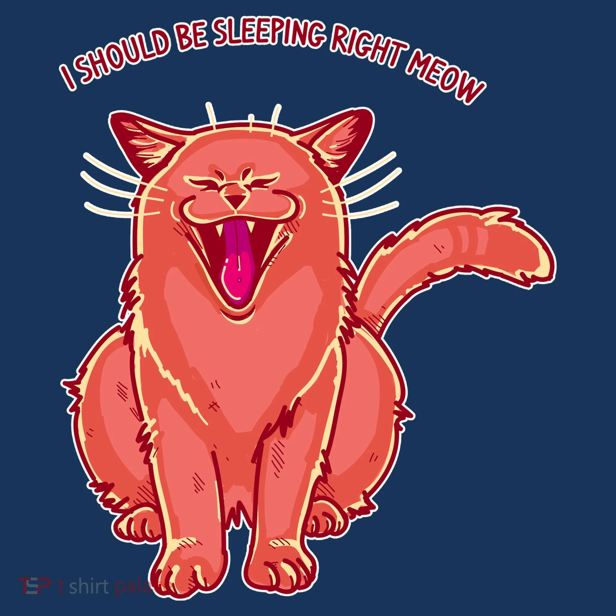 Crying Cat I should Be Sleeping Doggie Tank