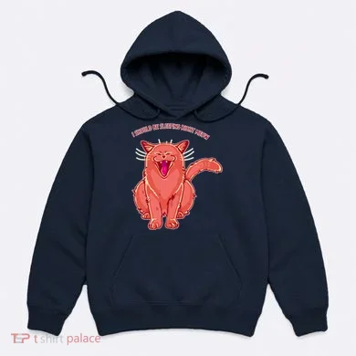 Crying Cat I should Be Sleeping Hoodie