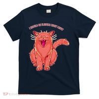 Crying Cat I should Be Sleeping T-Shirt thumb 0