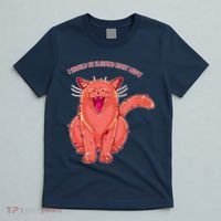 Crying Cat I should Be Sleeping T-Shirt thumb 5