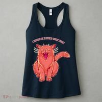 Crying Cat I should Be Sleeping Women's Tank Top thumb 3