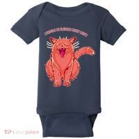 Crying Cat I should Be Sleeping Baby Bodysuit thumb 0