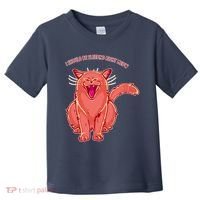 Crying Cat I should Be Sleeping Toddler T-Shirt thumb 0