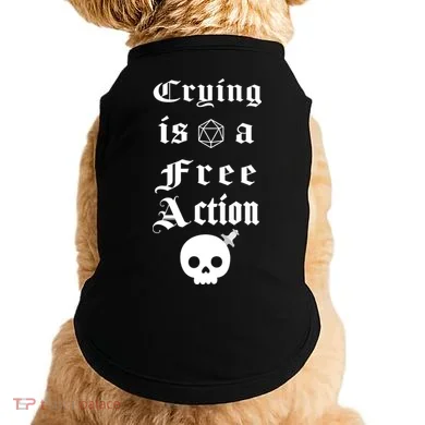 Crying Is A Free Action Gaming Doggie Tank