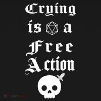 Crying Is A Free Action Gaming Long Sleeve Shirt thumb 2