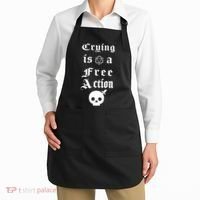 Crying Is A Free Action Gaming Apron thumb 2